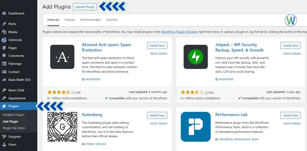 اضافات ووردبريس